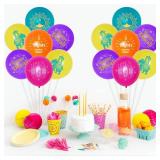 40 Pack Happy Diwali Party Balloons, Colorful Balloons Pack Decorations for Festival of Lights, Hindu Deepavali Indian Holiday Party Supplies