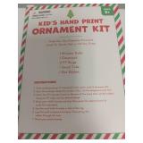 Kids Hand Print Ornament Kit