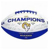 NFL Super Bowl LVI Champions Roster Football by Rawlings RAMS