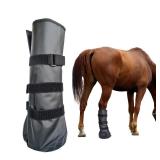 yeezo Horse Soaking Boot Hoof Soak Boot Equine Soaking Boot Hooves Soaker Sack Horse Foot Soaking Bag Hot or Icing Treatment Bucket