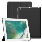 JETech Case for iPad 2/3/4, Protective Hard Back Shell Soft-Touch Tablet Stand Cover, Auto Wake/Sleep (Black)