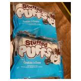 Stuffed Puffs Filled Marshmallows Cookies n Creme 8.6 oz Bag (2 Packages)