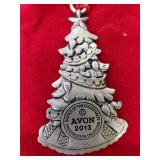 Avon Pewter Ornaments 2010, 2012 & 2013