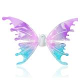 ATHLERIA Light Up Fairy Wings for Girl,Electric Moving Butterfly Angel Wings with Lights, Kids Halloween Costume Decorations Fairy Party Favors,Birthday Gifts Princess Dress Up Toys (Dazzling Colours)