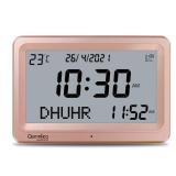 Qsnmieo Azan Clock for USA-Automatic Worldwide Digital 8 Azan Prayer Sounds Islamic Wall and Desk Clock