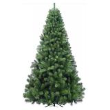 Kadunmina 8ft Christmas Tree, Premium Artificial Christmas Tree with 1430 Branches and Metal Foldable Supports, Christmas Tree for Home, Office, Outdoor and Party Decorations, Green