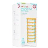 Munchkin® Arm & Hammer Diaper Pail Refill Rings, Holds up to 2,176 Newborn Diapers, 8 Pack