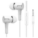 VZZBOO 2 Pack Wired Headphones for iPhone Earbuds with Lightning Connector Earphones with Built-in Microphone & Volume Control Compatible with iPhone 7/8/X/11/12/13/14Pro, 2Pack-LT