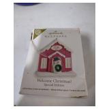 Hallmark keepsake ornament welcome Christmas special edition