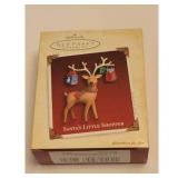 Hallmark Keepsake Ornament Santa s Little Shopper Reindeer 2005