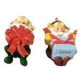 1995 Happy Wrappers (Santa Claus) Hallmark Keepsake Christmas Tree Ornament - QX6037