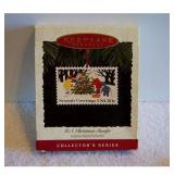 1994 U.S. Christmas Stamps (Display Stand Included) Hallmark Keepsake Christmas Tree Ornament - QX520-6