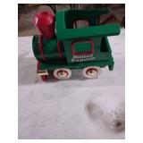 10 inch Holiday Express metal engine