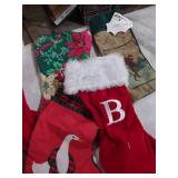 ate Christmas stocking three has letters