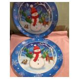 2) 13 1/2 inch platter