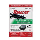 Tomcat Rat & Mouse Killer Child & Dog Resistant, Disposable Station, 1 Pre-Filled Ready-To-Use Bait Station