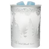 Scentsationals Christmas Wax Warmer, Wax Melt Warmer for Scented Wax ; Holiday Collection Lumi Christmas Trees - Candle Wax Melter for Fragrance Cubes and Tarts