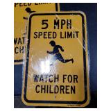 2 Pack Speed Limit Signs