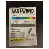 Sani-Wand UV Sanitizing Light, Takes 3 AAA batteries, not included