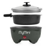 MyMini 5-inch Noodle Cooker & Skillet Electric Hot Pot Blackberry (3.7 x 5.25 1.25 Lb)