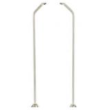 Kingston Brass CC476 Vintage Double Offset Bath Supply, Polished Nickel