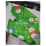 BeeGreen 2 Pieces Gift Drawstring Christmas Bags Giant 27.6 x 42 Inch Santa Bags for Gifts Wrapping Xmas Bags for Kids Friends Family