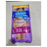 Always Discreet Adult Incontinence Underwear, Maximum Absorbency, Large, 28 Count (Packaging May Vary)