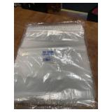 Reclosable Poly Bag Zip Seal PK 100 (13x15 inch) clear (Retail $21.66)