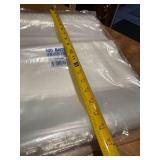 Reclosable Poly Bag Zip Seal PK 100 (13x15 inch) clear (Retail $21.66)