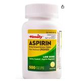 Timely Low Dose Aspirin 81mg for Adults 120 Count/bottle (Set of 2 bottles)