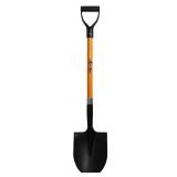 Ashman Heavy-Duty Digging Shovel (1 Pack) 41-Inch with Trenching Blade and Comfortable Handle - Ideal for Garden, Landscaping, Construction, and Masonry - Perfect for Digging Soil, Dirt, and Gravel.