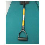 Ashman Heavy-Duty Digging Shovel (1 Pack) 41-Inch with Trenching Blade and Comfortable Handle - Ideal for Garden, Landscaping, Construction, and Masonry - Perfect for Digging Soil, Dirt, and Gravel.