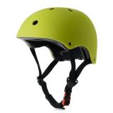 Kids Bike Helmet, Adjustable and Multi-Sport, from Toddler to Youth, small (yellow Green)