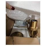 Globe Blown Glass Shadewith Brass Accents Three Light Sconce, Luxury Bathroom Sconces, Modern Bathroom Sconces (Chrome Milk)