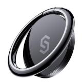 Syncwire Cell Phone Ring Holder Stand, 360 Degree Rotation Finger Ring Kickstand Polished Metal Phone Grip for Magnetic Car Mount Compatible iPhone 15 14 13 12 11, Samsung,Pixel,Smartphone Accessories