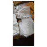 (10) Assorted White Table Clothes