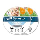 Seresto Cat Vet-Recommended Flea & Tick Treatment & Prevention Collar for Cats, 8 Months Protection | (Pack of 2) - Retail: $106.17