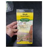 Moab Greater Region Map (National Geographic Trails Illustrated Map, 505)