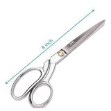 Mr. Pen- Metal fabric Scissors, 8 Inch, Carbon Steel, Sewing Scissors, Fabric Scissors for Cutting Clothes, Scissors Heavy Duty, Fabric Shears, Sewing Shears, Metal Scissors, Tailor Scissors