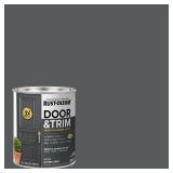 Rust-Oleum 369387 Advanced Dry Door & Trim Paint, Quart, Satin Alpine Gray