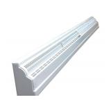 48 Inch Baseboard Register Vent, White