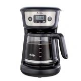 Mr. Coffee12-Cup Programmable Coffee Maker with Strong Brew Selector Stainless Steel