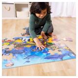 Melissa & Doug Underwater Ocean Floor Puzzle (48 pcs, 2 x 3 feet) - FSC Certified