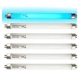 Celiwace 6 Pack UVA-BL T5 6W 32050 F6T5/BL Replacement Bulb Fluorescent Light Tube 6 watt for DynaTrap DT2000XL,DT2000XLP and DT3012