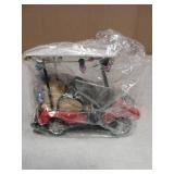 Kurt S. Adler Golf Cart with Wreath Ornament