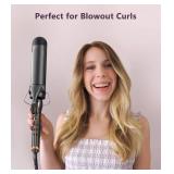 ORYNNE 2 Inch Curling Iron for Long Hair Loose Curls, 14 Heat Settings Large Barrel Curling Iron, Ceramic Curling Iron 2 Inch Barrel with Argan Oil Infused, Big Barrel Curling Iron