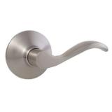 Naples Satin Nickel Hall and Closet Passage Door Handle