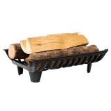 AGTEK Fireplace Grate 18 inch Cast Iron Fire Place Grates Heavy Duty Wood Stove Chimney Burning Rack Holder