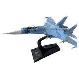 OPO 10 - Military Fighter Aircraft 1/100 Su-27P Flanker Soviet Air Defense Forces 1989 WS-FA USSR - CP10