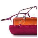 Missfive Premium Bifocal Reading Glasses for Women Blue Light Blocking & Metal Spring Hinge, Far and Near Dual-use Readers with A Hard Case, Trendy Ladies Bifocals Eyeglasses, 3.0x